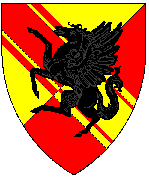 The arms of Adrianna de Tarente
