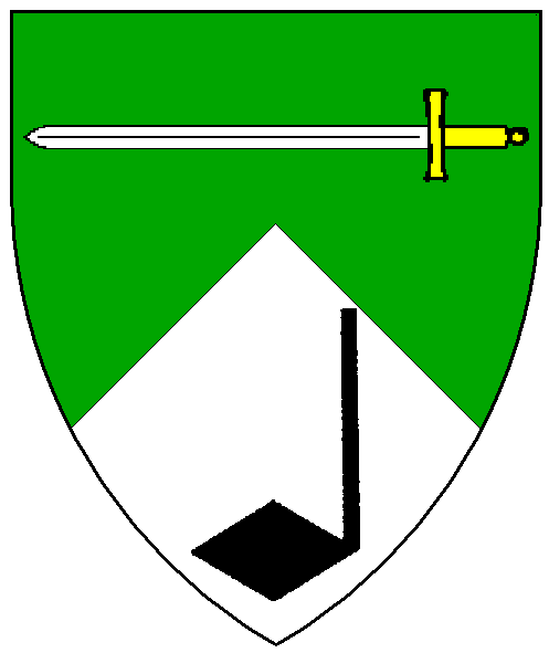 The arms of Ailerán Amargein