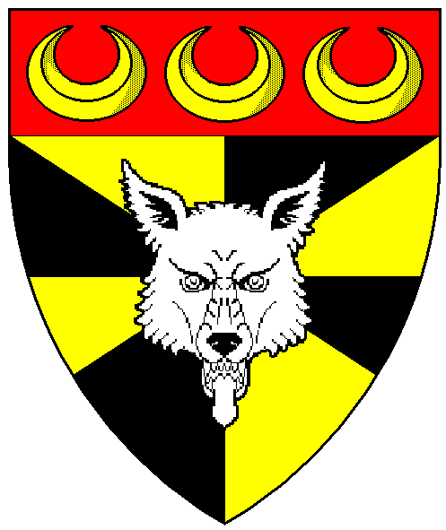 The arms of Alasdair Iain Caimbeul
