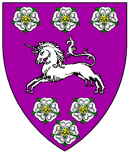 The arms of Aline le Fey