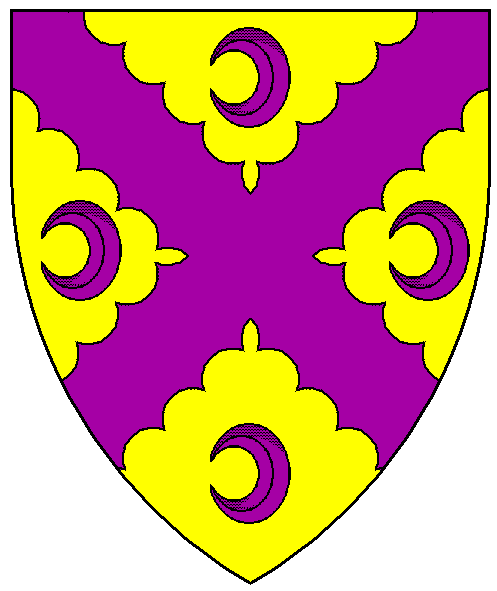 The arms of Alithea ferch Rhys of Birchum