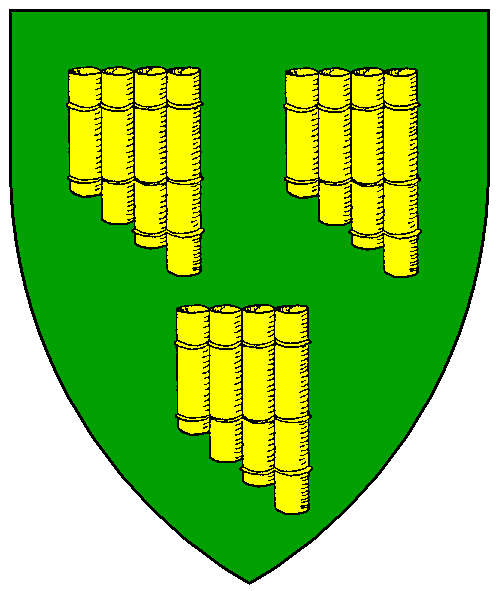 The arms of Alys Chauntrey