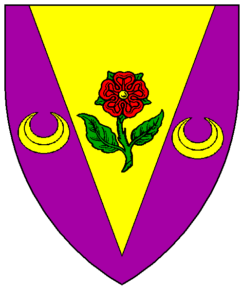 The arms of Angelique Tarin d'Arc