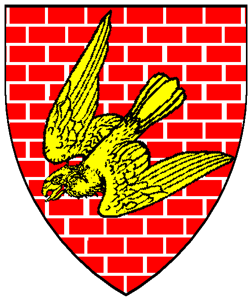 The arms of Angus Turloc McClellan