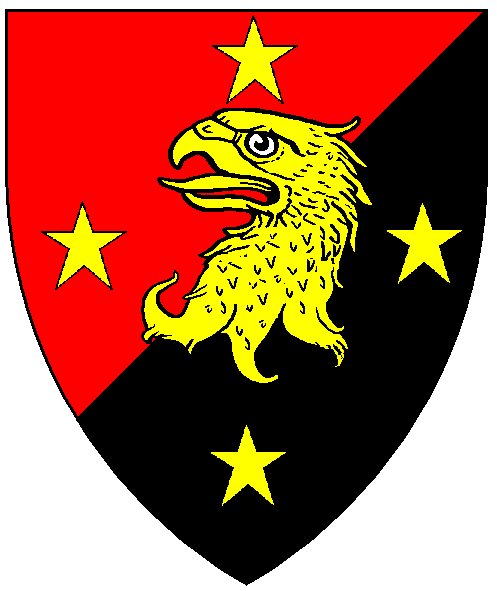 The arms of Anna Hroswitha von Adlerstein