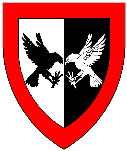 The arms of Ascelyn Fraser Sommerhawke