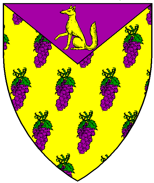 The arms of Aubrey Anna Golden Fox
