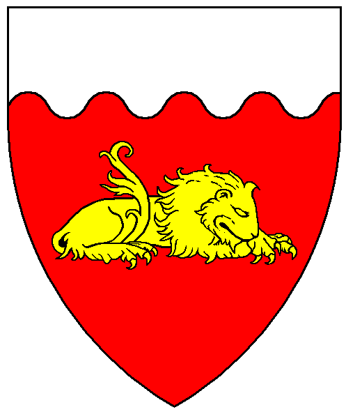 The arms of Bérengère Marguerite Madeline d'Acre