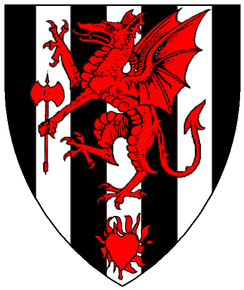 The arms of Boðvarr of Dreiburgen