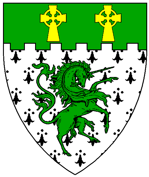 The arms of Brian O'Seachnasaigh