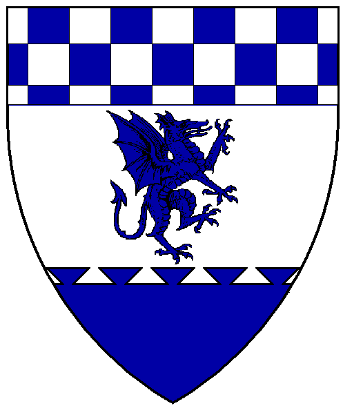 The arms of Cáelfind ingen hui Ruaircc