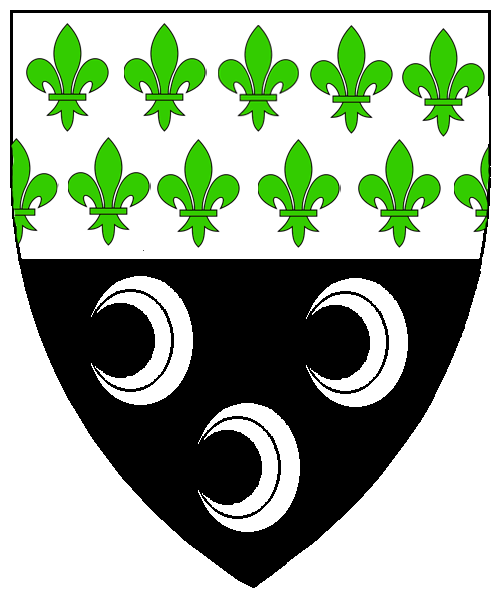 The arms of Catherine des Gorges du Tarn