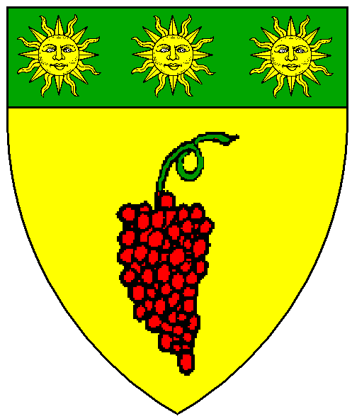 The arms of Cecilia la Feconda