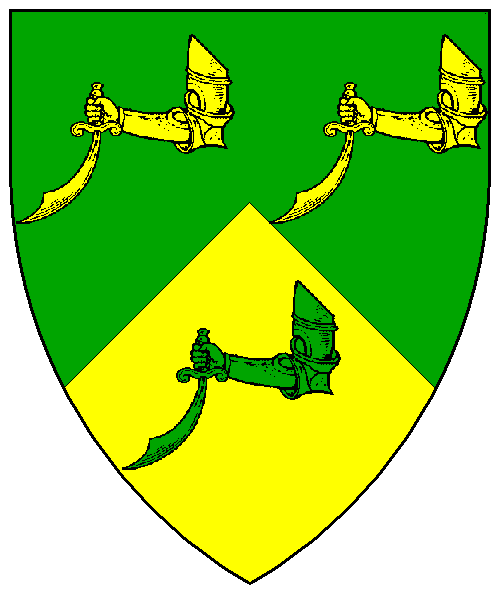 The arms of Charles of Shepardswell