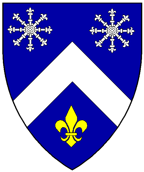 The arms of Christiana de Mandeville