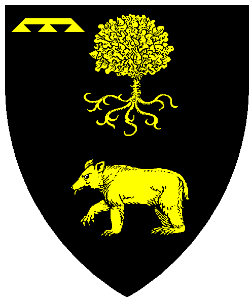 The arms of Christopher of the Golden Oak