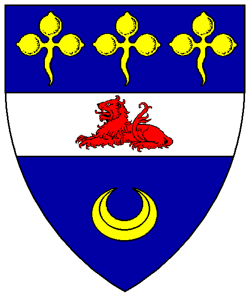 The arms of Ciaran Kirriemuir Androssoun