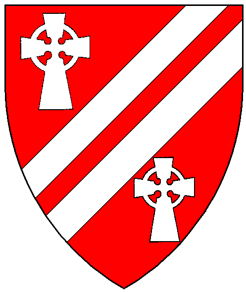 The arms of Connor Cruimseach MacIlvey