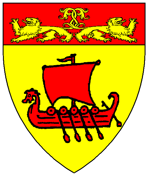 The arms of Dagmar Patée Patáy of Småland