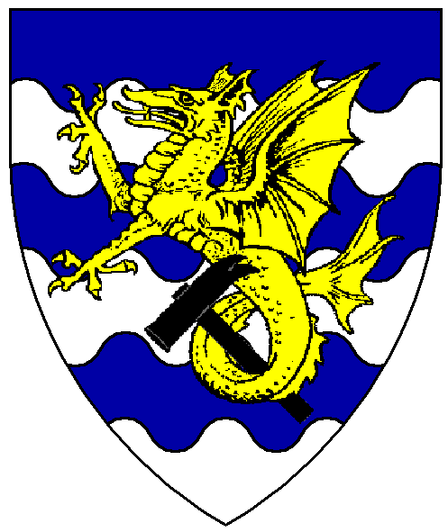 The arms of Davin Kinnard MacAilean