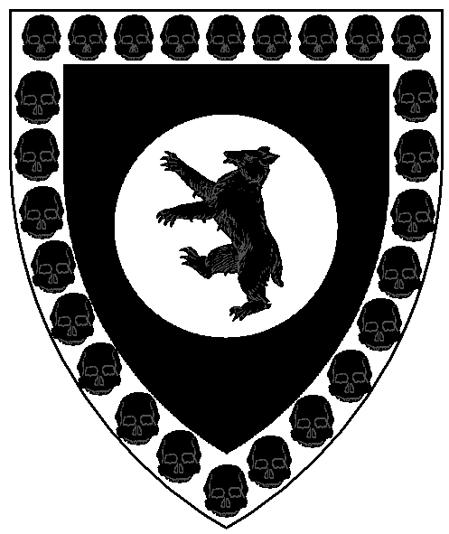 The arms of Donald Cathchern