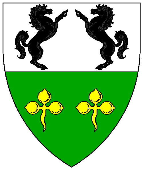 The arms of Eduard von der Kiebitzwiese