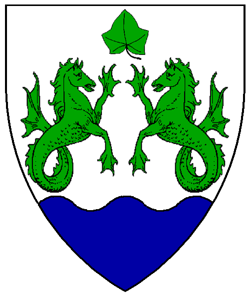 The arms of Eibhilín Nic Thighearnáin