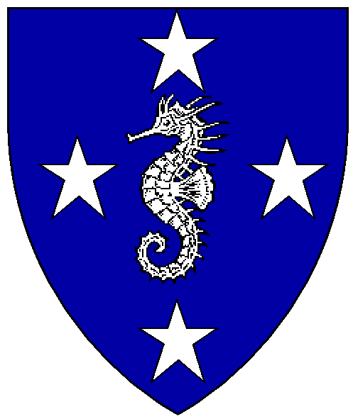 The arms of Elain y Moryn