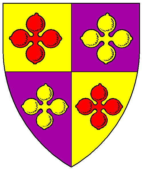 The arms of Eleanor de Passavant