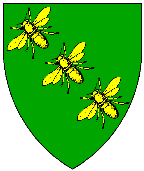 The arms of Eleanor du Pré