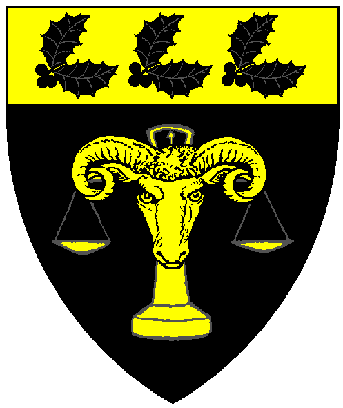 The arms of Elizabeth Margaret Cleves