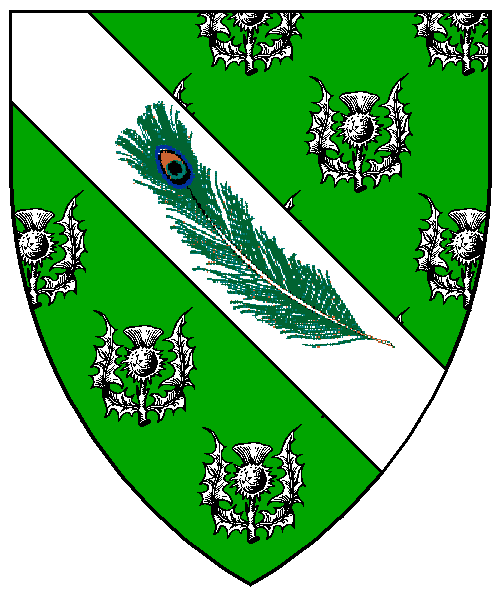 The arms of Elizabeth Tremayne of Silverleaf