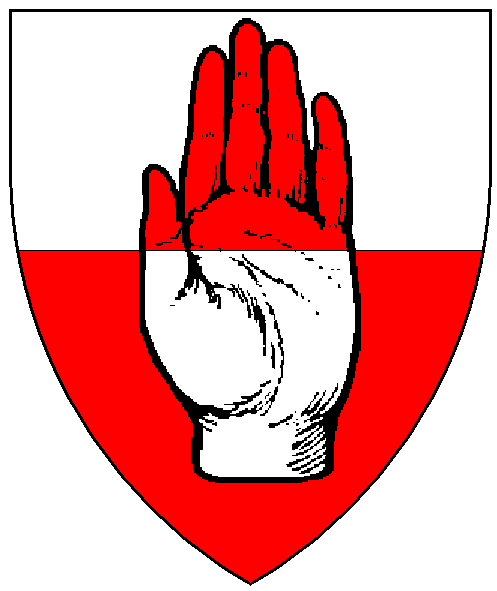 The arms of Eoin MacCumhail