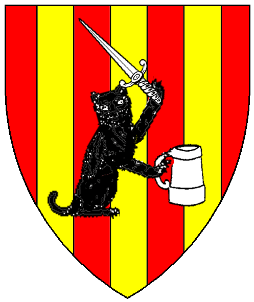 The arms of Erich der Suchenwirth zum Schwarzenkatze