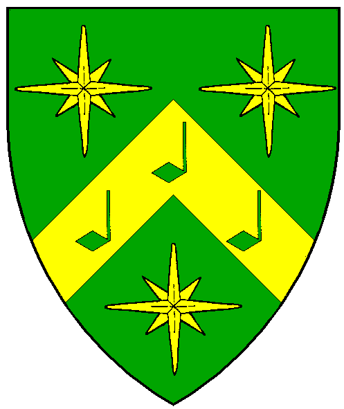 The arms of Finna Hálfdanardóttir