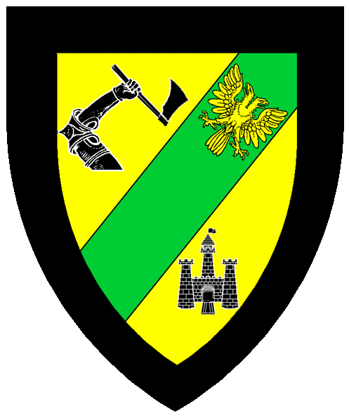 The arms of Friedrich Ethelred aus Schloss Trier