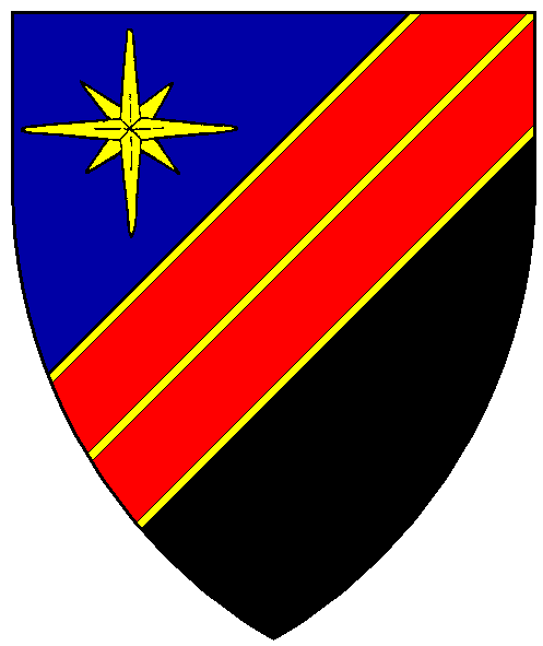 The arms of Gregory Frazer MacAonghais