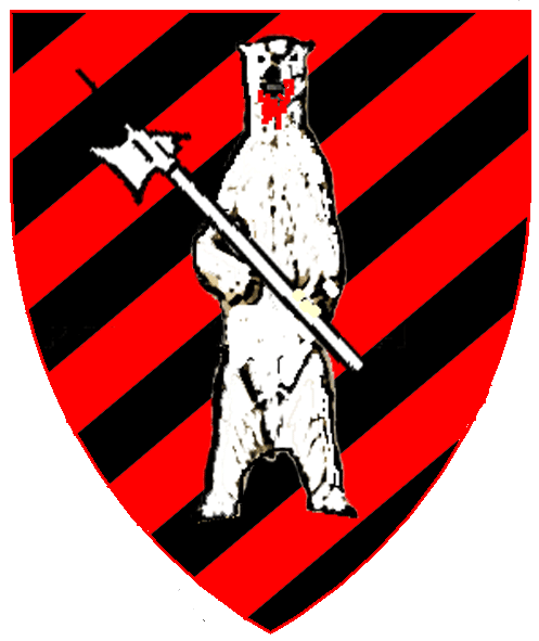 The arms of Hagar Hagarson the Bear
