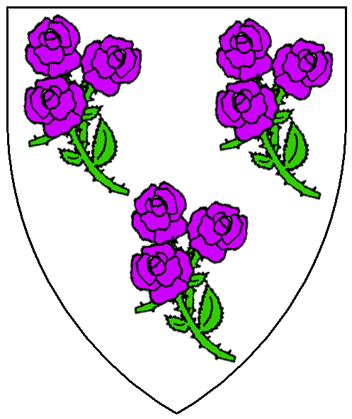 The arms of Heather Rose of Glen Laurie