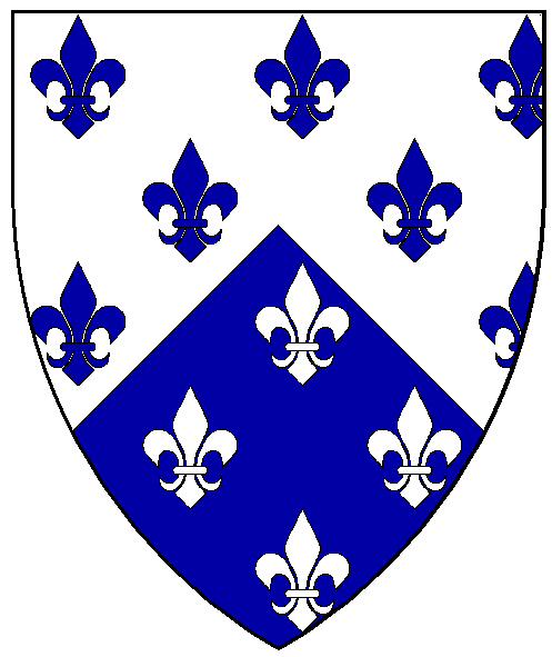 The arms of Henri Saint Jean le Blanc