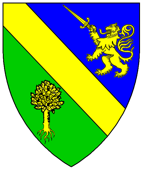 The arms of Irmele Sch&auml;fferin von Gr&uuml;nsberg