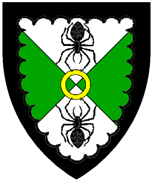 The arms of Isa Fialka Ziska