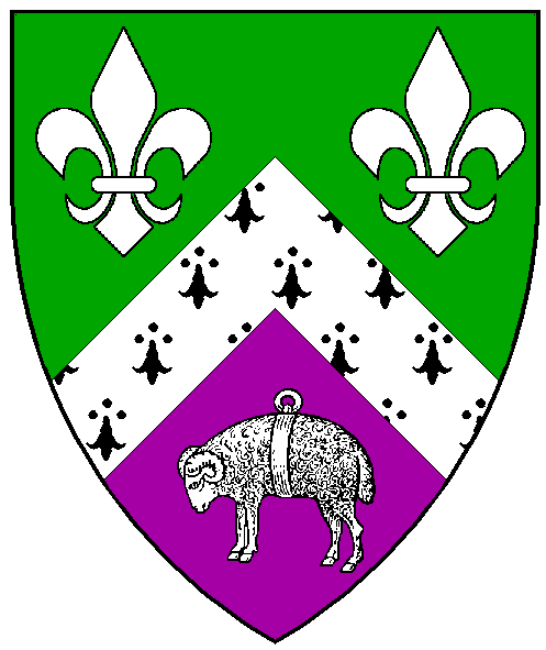 The arms of Isabella Agnes van Lichtervelde