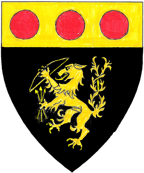 The arms of Iseabail inghean Bhaltair