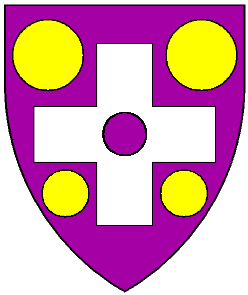 The arms of John Kirk Bayard