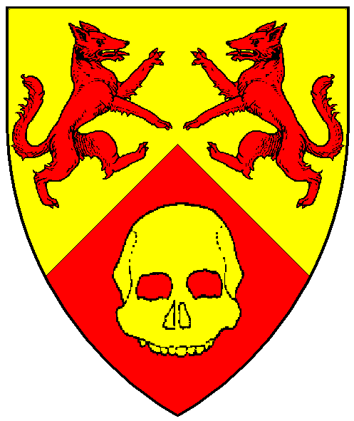 The arms of John Norris of Dreiburgen