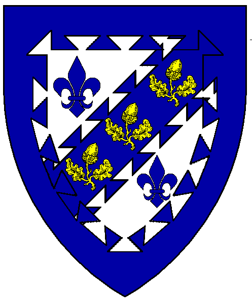 The arms of Katherine Morgan Galbraith