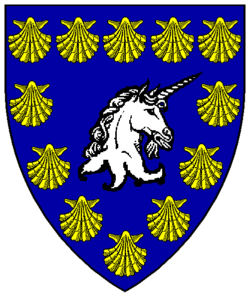 The arms of Maelen Gwynonwy of Ravensfield