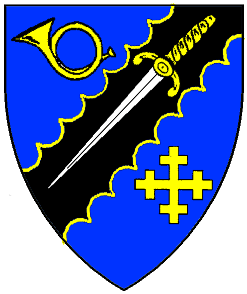 The arms of Malcolm Alberic