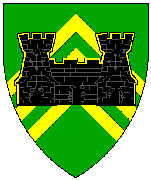 The arms of Marcus of the Locked Mountain
